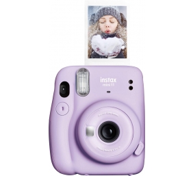 Fujifilm Instax Mini 11 Camera + Instax Mini Glossy (10pl) Focus 0.3 m - ∞, Lilac Purple