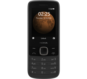 Nokia | Yes | 225 4G TA-1316 | Black | 2.4 " | TFT | 240 x 320 pixels | 64 MB | 128 MB | Dual SIM | Nano-SIM | 3G | Bluetooth | 5.0 | USB version MicroUSB | Built-in camera | Main camera 0.3 MP | 1150 mAh