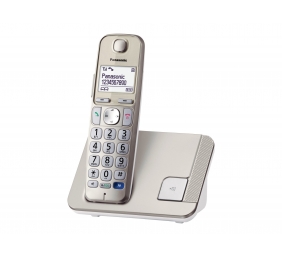 Panasonic | Cordless | KX-TGE210FXN | Built-in display | Caller ID | Champagne | Conference call | Phonebook capacity 150 entries | Speakerphone