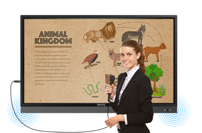 BenQ RM8601K 86"  Interactive Flat Panel Display /8ms/HDMI USB
