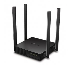 TP-LINK | Dual Band Router | Archer C54 | 802.11ac | 300+867 Mbit/s | 10/100 Mbit/s | Ethernet LAN (RJ-45) ports 4 | Mesh Support No | MU-MiMO Yes | No mobile broadband | Antenna type 4xFixed