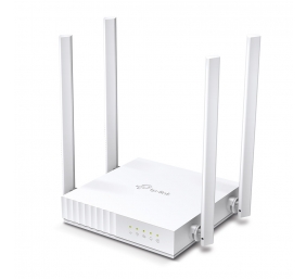 Dual Band Router | Archer C24 | 802.11ac | 300+433 Mbit/s | 10/100 Mbit/s | Ethernet LAN (RJ-45) ports 4 | Mesh Support No | MU-MiMO Yes | No mobile broadband | Antenna type 4xFixed