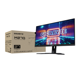 Gigabyte | Gaming Monitor | M27Q-EK | 27 " | IPS | QHD | 170 Hz | 0.5 ms | 2‎‎560 x 1440 pixels | 3‎50 cd/m² | HDMI ports quantity 2 | Black | Warranty  month(s)