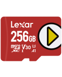 Lexar | Play UHS-I | 256 GB | MicroSDXC | Flash memory class 10