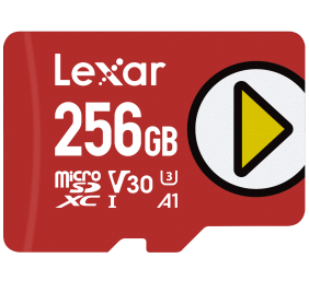 Lexar | Play UHS-I | 256 GB | MicroSDXC | Flash memory class 10
