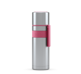Boddels HEET Vacuum flask with cup Raspberry red, Capacity 0.5 L, Diameter 7.2 cm, Bisphenol A (BPA) free