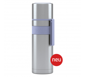 Boddels HEET Vacuum flask with cup Isothermal, Lavender blue, Capacity 0.5 L, Diameter 7.2 cm, Bisphenol A (BPA) free