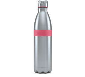 Boddels TWEE Drinking bottle Bottle, Raspberry red, Capacity 0.8 L, Bisphenol A (BPA) free