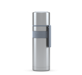 Boddels HEET Vacuum flask with cup  Light grey, Capacity 0.5 L, Diameter 7.2 cm, Bisphenol A (BPA) free