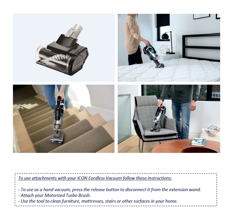 Bissell | Icon Motorized Turbo Brush | No ml | 1 pc(s)