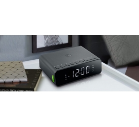 Muse | Alarm function | M-175 WI | AUX in | Alarm Clock | Black