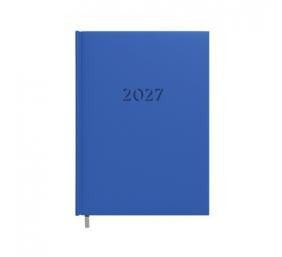 Darbo knyga-kalendorius 2027m. A5 mėlyna sp.