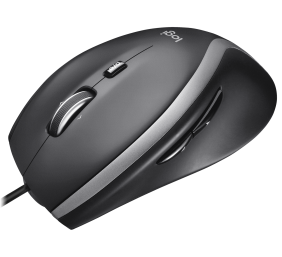Logitech M500 Advanced Laidinė pelė, USB Type-A, Optical, 4000 DPI, Juoda