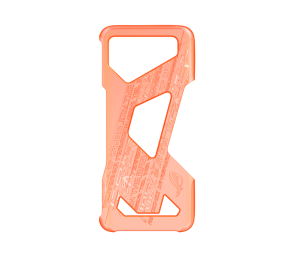 Asus Rog Neon Aero Case ZS661KS Semi-transparent with orange